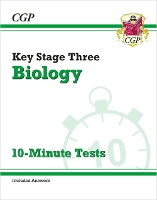 Book Cover for KS3 Biology 10-Minute Tests (With Answers) by CGP Books