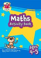 Book Cover for Maths Activity Book for Ages 4-5 (Reception) by CGP Books