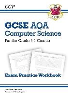 Book Cover for New GCSE Computer Science AQA Exam Practice Workbook includes answers by CGP Books