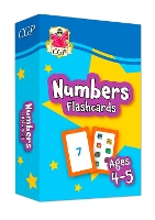 Book Cover for Numbers Flashcards for Ages 4-5 (Reception) by CGP Books