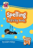 Book Cover for Spelling Activity Book for Ages 6-7 (Year 2) by CGP Books