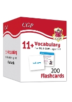 Book Cover for 11+ Vocabulary Flashcards for Ages 10-11 - Pack 1 by CGP Books