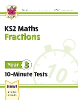 Book Cover for KS2 Year 3 Maths 10-Minute Tests by CGP Books