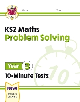 Book Cover for KS2 Year 3 Maths 10-Minute Tests by CGP Books