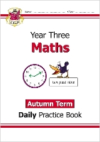 Book Cover for KS2 Maths Year 3 Daily Practice Book: Autumn Term by CGP Books