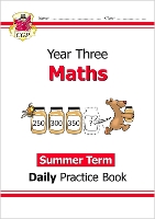 Book Cover for KS2 Maths Year 3 Daily Practice Book: Summer Term by CGP Books