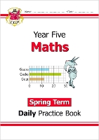 Book Cover for KS2 Maths Year 5 Daily Practice Book by CGP Books