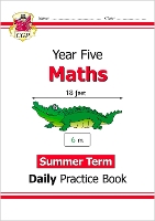 Book Cover for KS2 Maths Year 5 Daily Practice Book: Summer Term by CGP Books