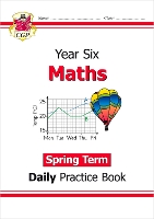 Book Cover for KS2 Maths Year 6 Daily Practice Book: Spring Term by CGP Books