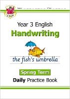 Book Cover for KS2 Handwriting Year 3 Daily Practice Book: Spring Term by CGP Books