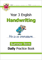 Book Cover for KS2 Handwriting Year 3 Daily Practice Book: Summer Term by CGP Books