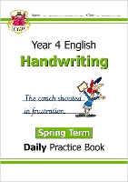 Book Cover for KS2 Handwriting Year 4 Daily Practice Book: Spring Term by CGP Books