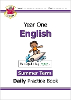 Book Cover for KS1 English Year 1 Daily Practice Book: Summer Term by CGP Books