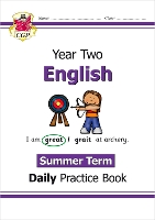 Book Cover for KS1 English Year 2 Daily Practice Book: Summer Term by CGP Books