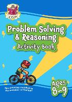 Book Cover for Problem Solving & Reasoning Maths Activity Book for Ages 8-9 (Year 4) by CGP Books