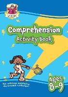 Book Cover for English Comprehension Activity Book for Ages 8-9 (Year 4) by CGP Books