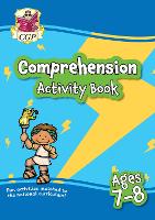 Book Cover for English Comprehension Activity Book for Ages 7-8 (Year 3) by CGP Books