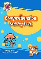 Book Cover for English Comprehension Activity Book for Ages 5-6 (Year 1) by CGP Books