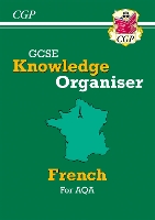 Book Cover for GCSE French AQA Knowledge Organiser by CGP Books