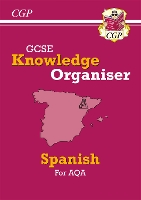 Book Cover for GCSE Spanish AQA Knowledge Organiser by CGP Books