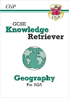 Book Cover for GCSE Geography AQA Knowledge Retriever by CGP Books