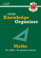 Book Cover for GCSE Maths AQA Knowledge Organiser - Foundation by CGP Books