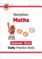 Book Cover for Reception Maths Daily Practice Book: Summer Term by CGP Books