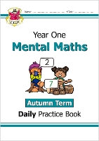 Book Cover for KS1 Mental Maths Year 1 Daily Practice Book: Autumn Term by CGP Books