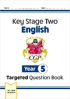 Book Cover for KS2 English Year 5 Targeted Question Book by CGP Books