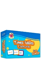 Book Cover for Times Tables Flashcards: perfect for learning the 1 to 12 times tables by CGP Books