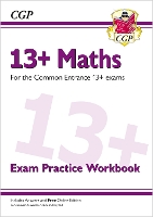 Book Cover for 13+ Maths Exam Practice Workbook by CGP Books