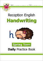 Book Cover for Reception Handwriting Daily Practice Book by CGP Books