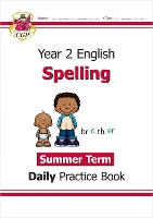 Book Cover for KS1 Spelling Year 2 Daily Practice Book: Summer Term by CGP Books