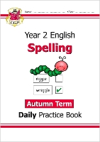 Book Cover for KS1 Spelling Year 2 Daily Practice Book: Autumn Term by CGP Books