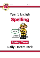 Book Cover for Year 1 English Spelling. Spring Term by Coordination Group Publications Ltd