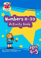 Book Cover for Numbers 0-20 Activity Book for Ages 4-5 (Reception) by CGP Books