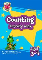 Book Cover for Counting Activity Book for Ages 3-4 (Preschool) by CGP Books