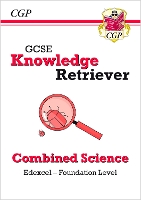 Book Cover for GCSE Combined Science Edexcel Knowledge Retriever - Foundation by CGP Books