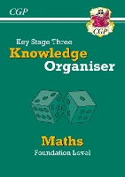 Book Cover for KS3 Maths Knowledge Organiser - Foundation by CGP Books