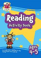 Book Cover for Reading Activity Book for Ages 4-5 (Reception) by CGP Books