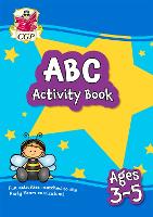 Book Cover for ABC Activity Book for Ages 3-5 by CGP Books