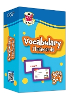 Book Cover for Vocabulary Flashcards for Ages 5-7 by CGP Books