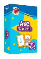 Book Cover for ABC Flashcards for Ages 3-5: perfect for learning the alphabet by CGP Books