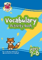 Book Cover for Vocabulary Activity Book for Ages 7-8 by CGP Books