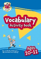 Book Cover for Vocabulary Activity Book for Ages 10-11 by CGP Books