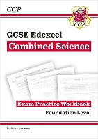 Book Cover for New GCSE Combined Science Edexcel Exam Practice Workbook - Foundation (includes answers) by CGP Books