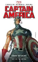 Book Cover for Marvel Novels - Captain America: Dark Designs by Stefan Petrucha