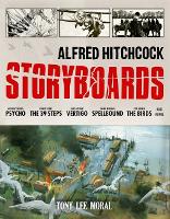 Book Cover for Alfred Hitchcock Storyboards by Tony Moral