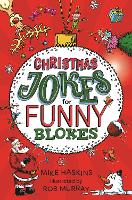 Book Cover for Christmas Jokes for Funny Blokes by Mike Haskins