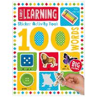 Book Cover for 100 Early Learning Words Sticker Activity by Make Believe Ideas